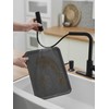 Black Kitchen Faucets with Pull Down Sprayer,Waterfall Kitchen Sink Faucet