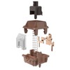 DUROCK Mocha Chocolate T1 Switches, Full POK T1 Tactile Switch