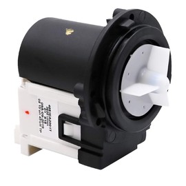 prime&swift 4681EA2001T fit for LG Washer Drain Pump 4681EA2001T WM4000HWA WM3001HWA WM8000HVA WM2650HWA WM3150HVC WM2450HRA AP5328388 4681EA1007G 2003273 4681EA1007D