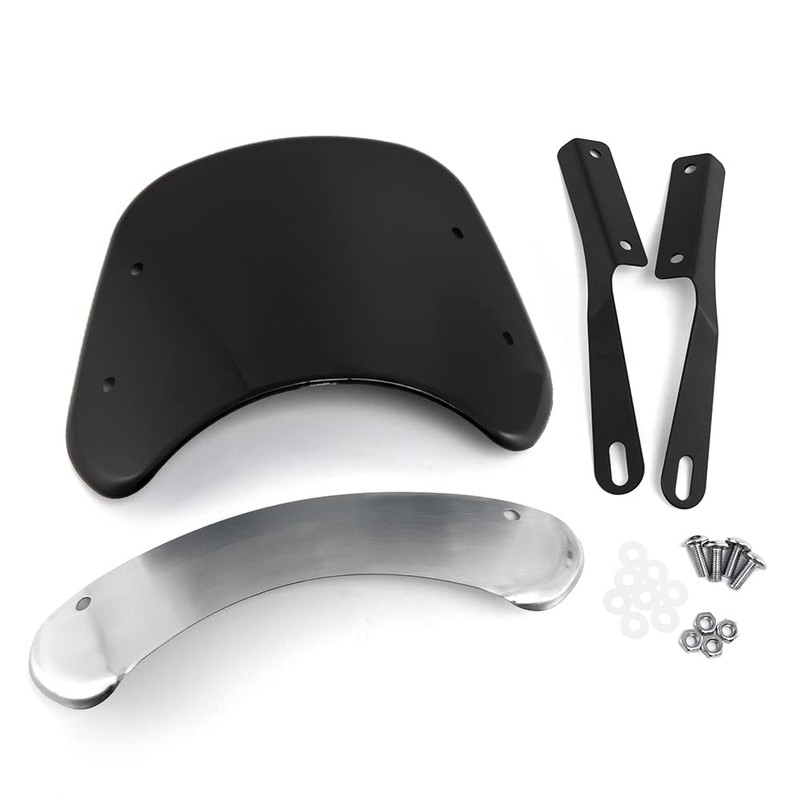 Motorcycle Windshield Universal Windscreen Wind Deflector for 5 '' -