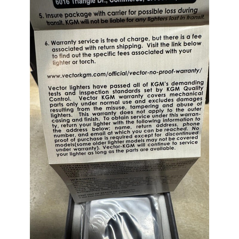 Vector VCUBE Cigar Cutter Punch V-Cut Poker and Rest -