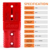 Zhushan 175A-600V Battery Quick Connect/Disconnect Wire Harness Plug Connector Kit