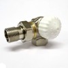 Heimeier Thermostatic Valve V-Exact 1.27 cm (1/2 Inch) Right Angle