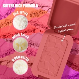 NYX Professional Makeup Buttermelt Powder Blusher Fade and Transfer Resistant Up to 12 Hour Wear Formula - Peeling Buta 09 Feeling 0.17 Ounce (Pack of 1) Color / NYX 프로페셔널 메이크업 버터멜트 파우더 블러셔 페이드 및 전사 저항성 최대 12시간 웨어 포뮬러 - 필링 부타 09 Feeling 0.17 Ounce (Pack 