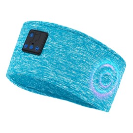 Aurya Sleep Headphones Bluetooth 5.4, Sports Wireless Bluetooth Headband Headphone, with Ultra-Thin HD Stereo Speaker, Sleeping Headphone for Women Men Running Yoga Workout