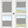 Victoria M. Praktica Pleated Blind, No Drilling Required, with Clamp