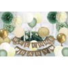 Welcome Baby Shower Decorations - Sage Green Beige Baby Gender