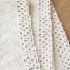 FEXIA FEXIA Boho Macrame Table Runner 36 Inches Long Cream