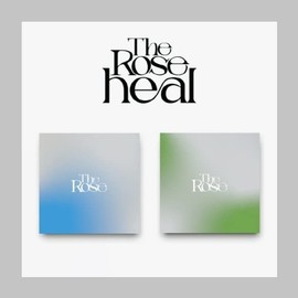The Rose HEAL Álbum estándar CD+tarjeta fotográfica Polaroid + hoja de pegatina+seguimiento (versión verde)