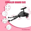 Universal Stroller Board, 2 in1 Sit Stroller Board - Detachable