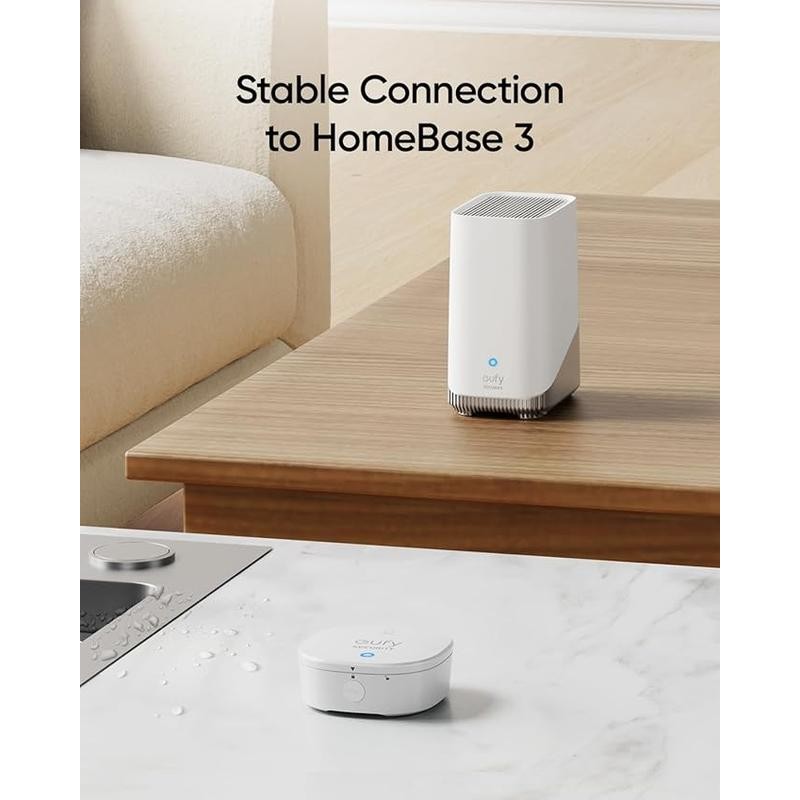 eufy Security Water and Freeze Sensor with Remote Alerts, IP65