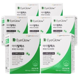 Irelax Lutein 20mg Astaxanthin 6mg (Contains Miltogenol 120mg sub-ingredients), 7 boxes, 30 tablets / 아이릴렉스 루테인 20mg 아스타잔틴 6mg (밀토제놀 120mg 부원료 함유), 7박스, 30정