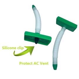 Jewel Cooler for Car, Vent Extensions for Car Back Seat, Portable Car Air Conditioning Vent Extensions, Hose 12.6-33.7 Inch Vent Extensions in Or Winter