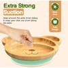 Bamboo Plates for Kids - Baby & Toddler Plates with