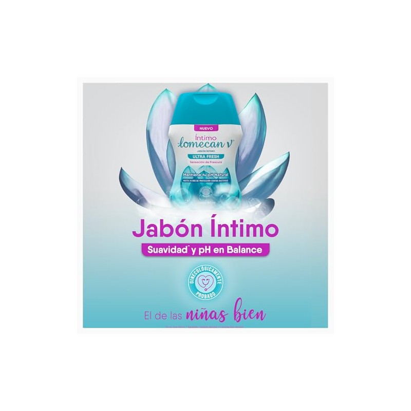 LOMECAN Ultra Fresh Jabón Líquido Intimo Versión De Bolsillo. Contiene