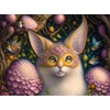 CALVENDO Puzzle Magical Mythical Creature Among Dahlias | Size
