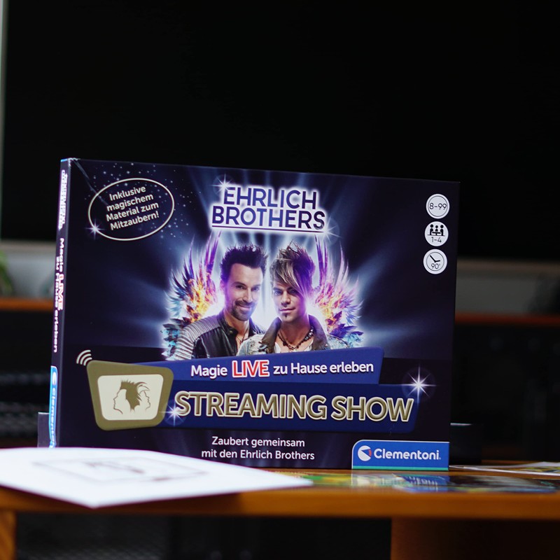 Clementoni Ehrlich Brothers Streaming Show - Live Magic Show for