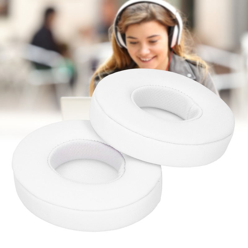 FYZ‑139 Ear Pad Earphone Cushion Cover Replacement Headphone Accessory PartsWhite