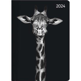 Ladytimer Midi Wild Life Art 2024 - Pocket Calendar 12 x 17 cm - Drops - with Matte Film - Note Book - Weekly - 192 Pages - Alpha Edition