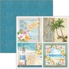 Ciao Bella Summer Breeze 12"x12" Patterns Pad - 190gsm