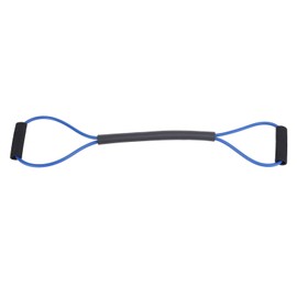 Resistance Band with Handle for Exercise Working Out Boxing Stretching Training Fitness Blue 25lb