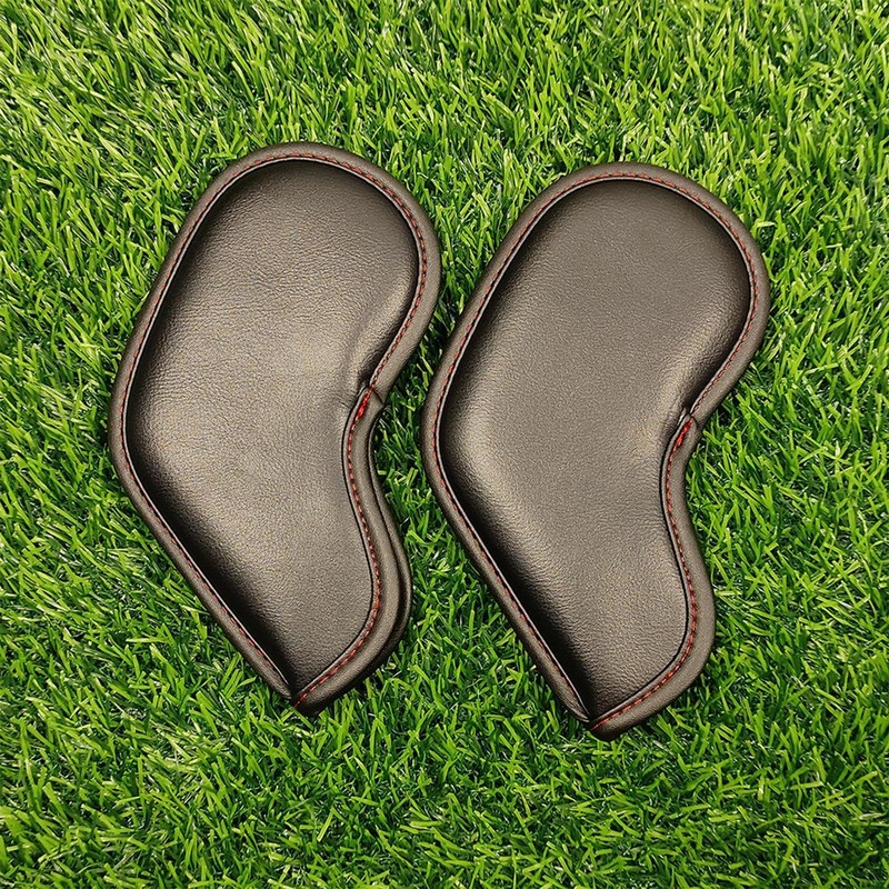 Golf Club Head Covers - Skull Pattern PU Protective Covers