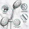 Cobbe 48-Setting High Pressure 3-Way Shower Head Combo, Hand Held