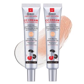 Color Correcting CC Cream, Full-Coverage Foundation, SPF 25, Even Skin Tone, Hydrating Cream