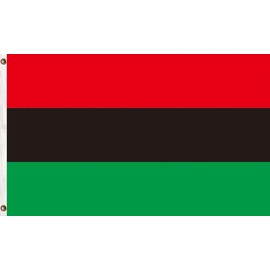 African UNIA African Flag | American Black Liberation Flags 3x5ft for Room Historical Wall Tapestry Indoor/Outdoor Decor - Juneteenth Flag Party Parade Banner Gift