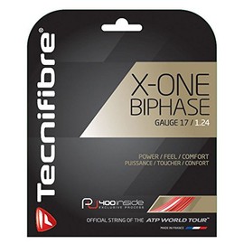 Tecnifibre X-One Biphase (17-1.24mm) String Set (Natural)