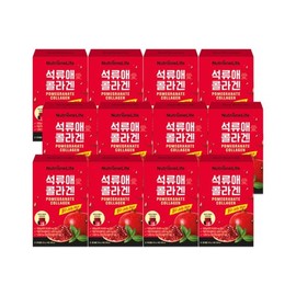NutriOne 석류애콜라겐 12박스(168일분) Pomegranate Collagen 12 Boxes (168 Days Supply)