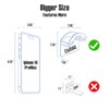 BRATEAYA Hat Hooks for Baseball Caps Wall Mount (20 Pack),