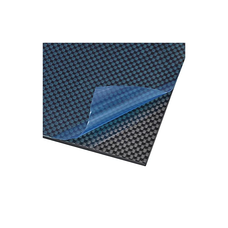 sourcing map Carbon Fibre Plate Replacement 250 mm x 100