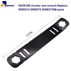 SURPOUF N420180 N165861 Circular Saw Wrench 60V 7-1/4-Inch Fits for DeWalt Replacement DWE574 DWE575 DWE575SB Part (2Pack)