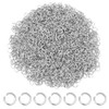 HOBBIESAY 2000Pcs Stainless Steel Open Jump Rings 4mm Tiny Metal