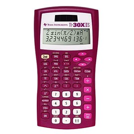 Texas Instruments TI-30X IIS 2-Line Scientific Calculator, Rasberry