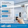 New Universal Garage Door Keypad for Genie GK-R & 37332R,