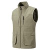 Hixiaohe Men's Casual Lightweight Outdoor Vest Work Fish Photo Travel