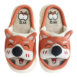 Dog Slippers for Women Corgi Gifts for Corgi Lovers Warm Comfy Cozy Corgi Slippers Plush Cute House Corgi Stuff Decor Men (Corgi Butt-36/37, Women, 5.5/6)