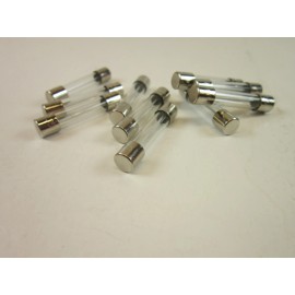 Bussmann Lot of 10 Bussmann 20 Amp AGC-20-R Cartridge Fuse (10 EA) 3AG 20A Glass