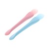4PCS Silicone Face Mask Brush Set Double-Ended Applicator with Spoon for Mud Clay and Gel Masks Multifunctional Beauty Tools for Skincare and Makeup