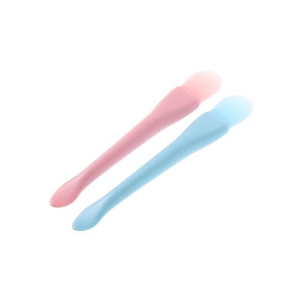4PCS Silicone Face Mask Brush Set Double-Ended Applicator with Spoon