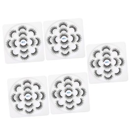 MERRYHAPY 5 Boxes Dense False Eyelashes Natural Makeup False Eyelash Eyelash Beauty Accessory for Girls Safe to Use