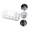 Zerodeko 1pc Makeup Brush Organizer Cosmetic Organizer Sundries Storage Box