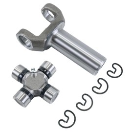 COOL STAR 2-3-6081X Transmission Slip Yoke and 5-153X U-Joint Kit Compatible with GM Turbo 350 TH350 700R4 1310 Series 26/27 Spline Slip Yoke Replaces 5153X 236081X