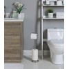 SunnyPoint Bathroom Free Standing Toilet Tissue Paper Roll Holder Stand