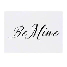 'Be Mine' Temporary Tattoo - Water Resistant, Skin-Safe, Non-Toxic Transfer (TO00083887)