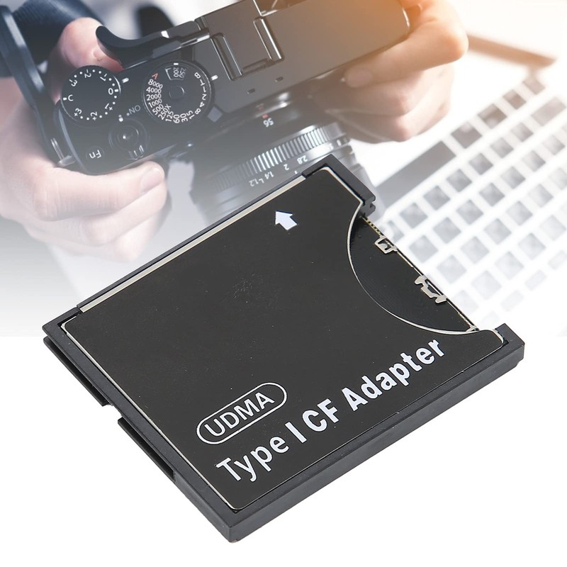 ASHATA SD CF Card Adapter, Wireless WiFi SD MMC SDHC