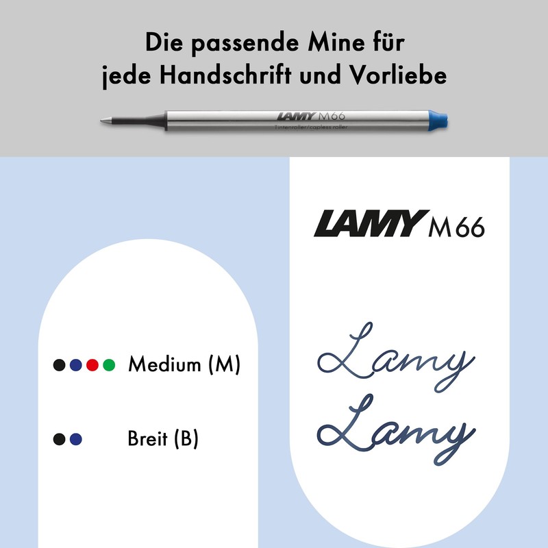 1226055 Lamy Swift Model 334 Rollerball Pen Point, imperial Blue