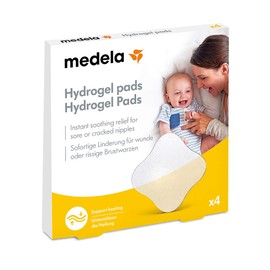 Medela hydrogel / cooling pads, for sore and cracked nipples, 4 pieces